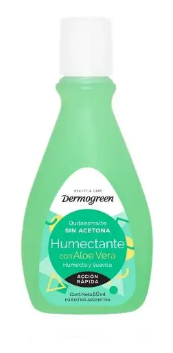 Quitaesmalte Humectante Dermogreen 60Ml