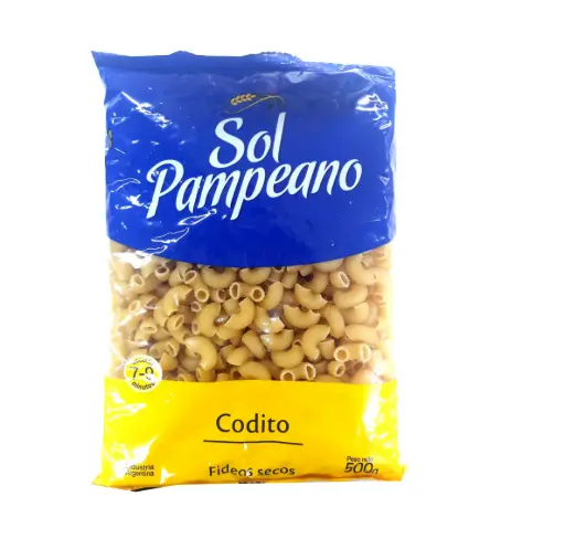 Fideos Coditos Sol Pampeano 500g