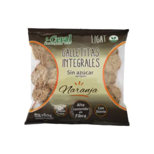 Galletitas Integrales Naranja Ceral 190g