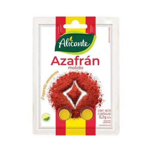 Azafrán 2 Capsulas Alicante 0,2g