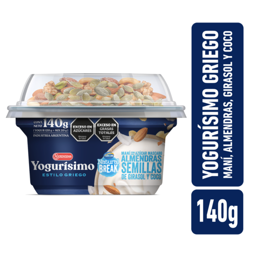 Yogur Estilo Griego Cereales Desayuno