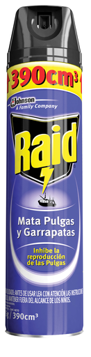 Raid  Insect. Aerosol Pulgas/Garrap.