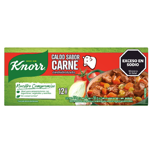 Caldo Carne Knorr 12U