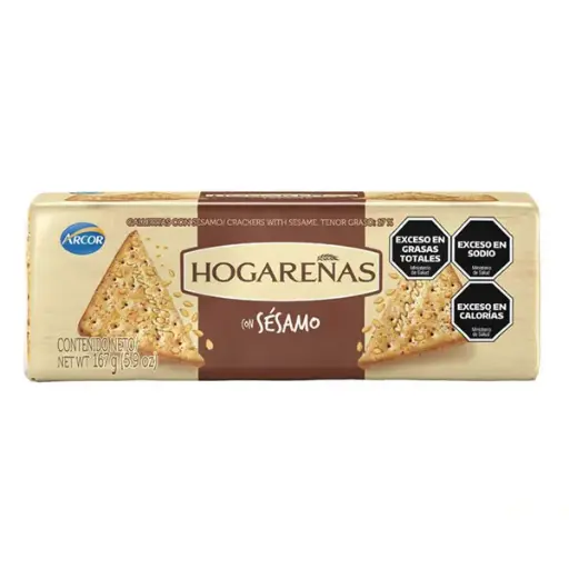 Galletitas Sésamo Hogareñas 167g