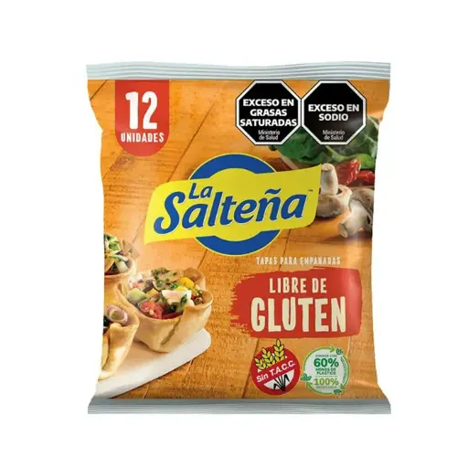 Tapas De Empanadas Sin Tacc La Salteña 12u