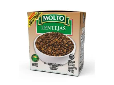 Lentejas Tetra Molto 340g