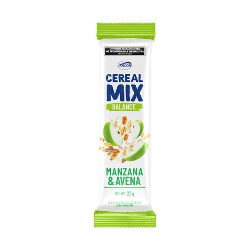 Barra Light Manzana Cereal Mix 23 g