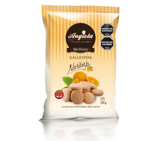 Galletitas Dulces Naranja Angiola 130g