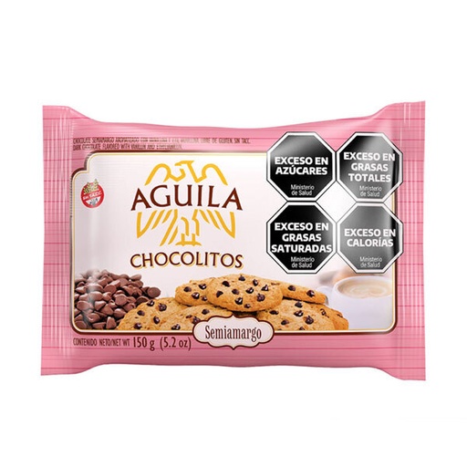 Chocolitos semiamargo AGUILA x 150g