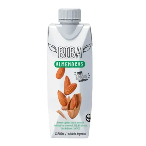 Leche De Almendra Sin Azúcar Biba 500Ml