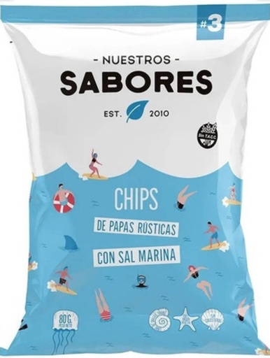 Papas Rusticas Sin Tacc 80g