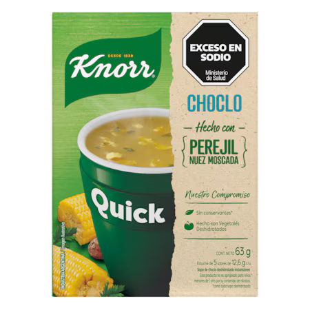 Knorr Quick Choclo Perejil