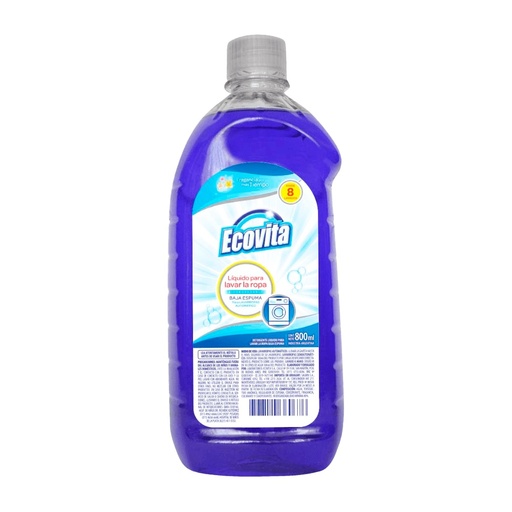 Jabon Liquido Botella Ecovita 800Ml