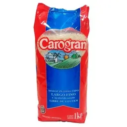 Arroz Largo Fino 0000 Carogran 1Kg