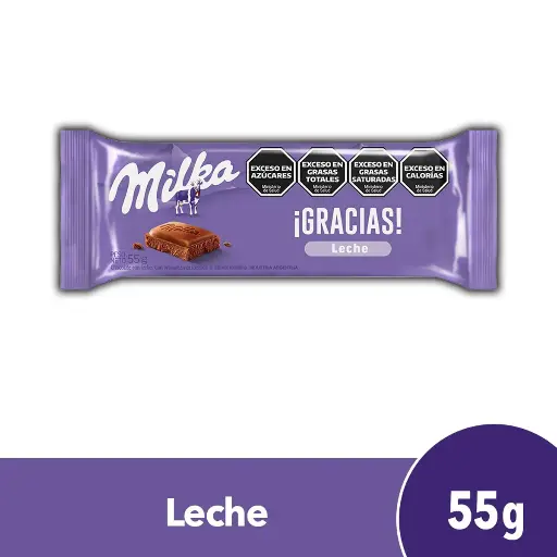 Chocolate Leche Milka 55g