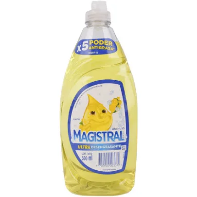 Lavavajilla Limón Ultra Magistral 500Ml