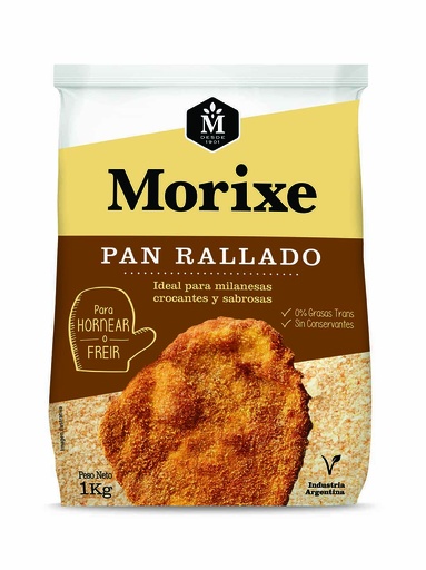 Pan Rallado Morixe 1Kg