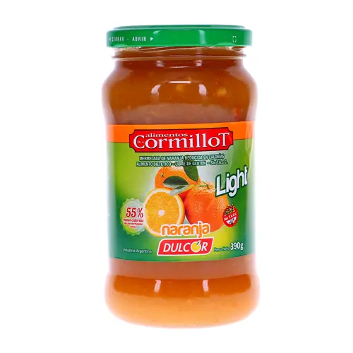 Mermelada Light Naranja Cormillot 390g