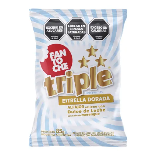 Alfajor Estrella Dorada Fantoche 85g
