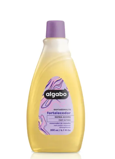 Quitaesmalte Fortalecedor Algabo 200Ml