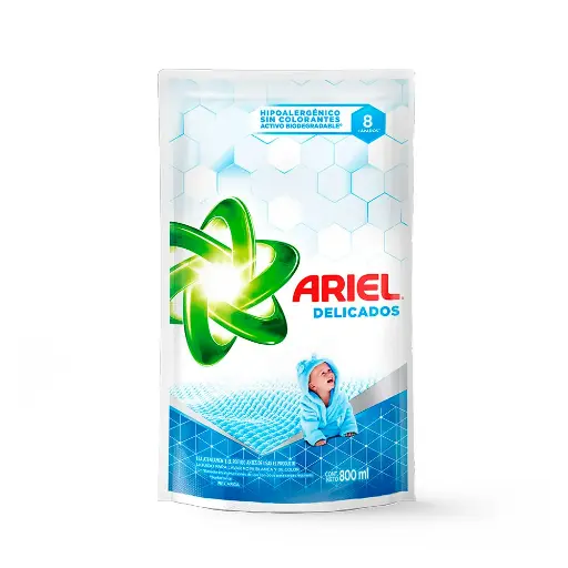 Ariel Jabón Liquido Delicados Dp 800