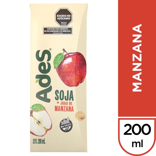 Jugo Manzana Ades 200cc