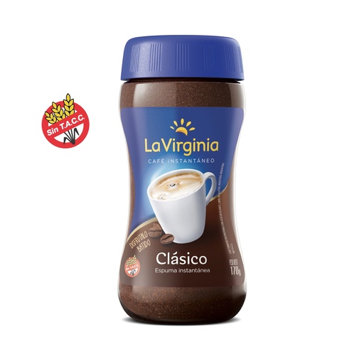 Café Instantáneo La Virgina Clásico 50g