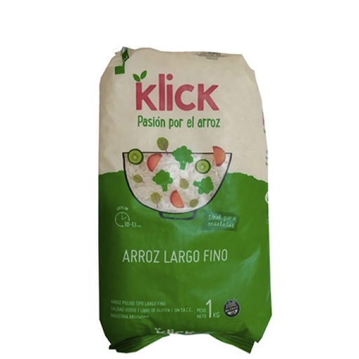 Arroz Largo Fino Klick 1Kg