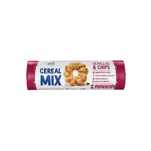 Galletita Semillas y Chips Cereal Mix 207g