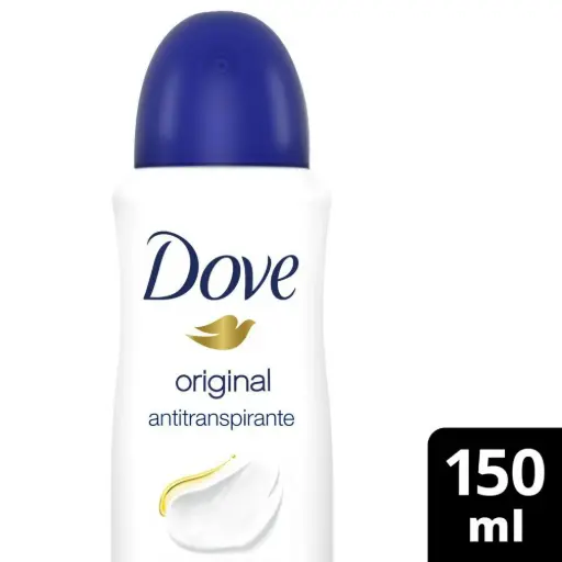 Antitranspirante En Aerosol Dove Original 150 Ml