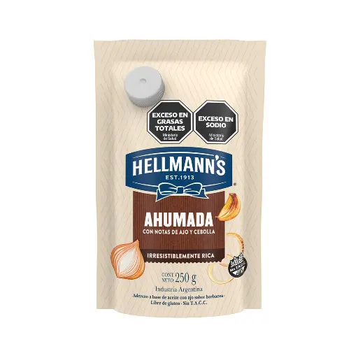 Aderezo Ahumado Hellmanns 250