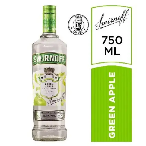 Vodka smirnoff green apple 700cm3