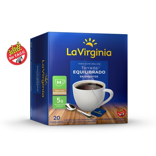 Café en saquitos La Virginia 20 Saq