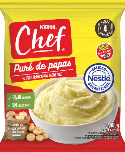 [000674] Pure de Papas Chef 100 Gr.