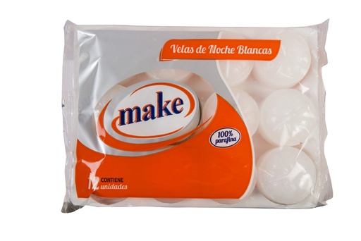 Velas De Noche Blancas Make 