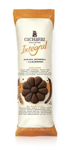 Galletita Integral Algarroba Cachafaz 225g