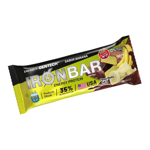 Barra Proteica Iron Bar Banana 46g 