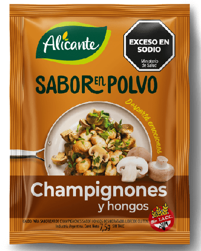 Sabor en Polvo Champiñones y Hongos 7,5g