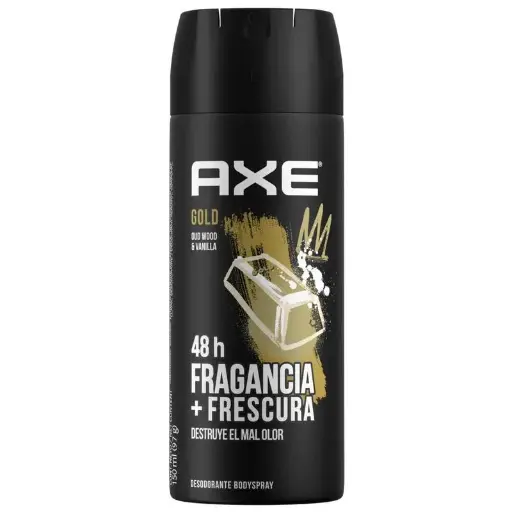 Desodorante Aerosol Gold Vainilla Axe 150 Ml