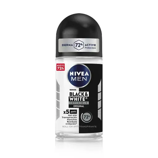 Desodorante Black And White Men Nivea 50ml