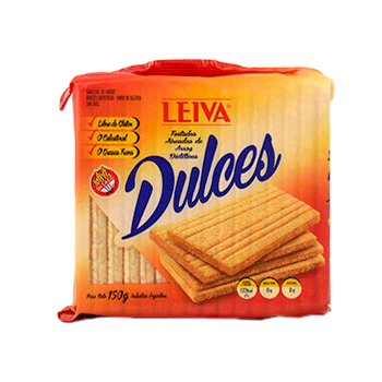 Tostadas de Arroz Dulce Leiva 150g