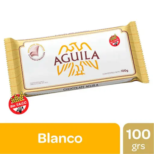 Chocolate Blanco Águila 100g
