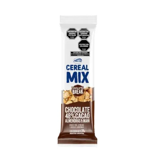 Barra De Cereal Cacao Cereal Mix 38g