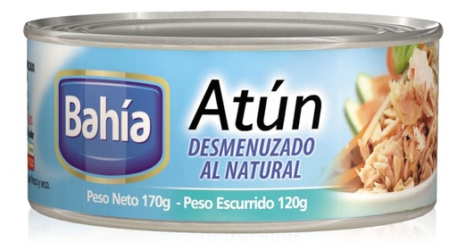 Atún Desmenuzado Natural Bahia 170g