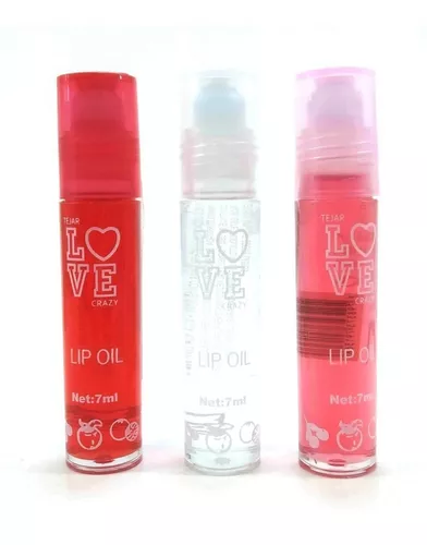  Brillo Labial Glitter Rosa Roll On Bolilla Love 7Ml