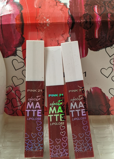 Labial Liquido Tono 10 Efecto Matte Pink 