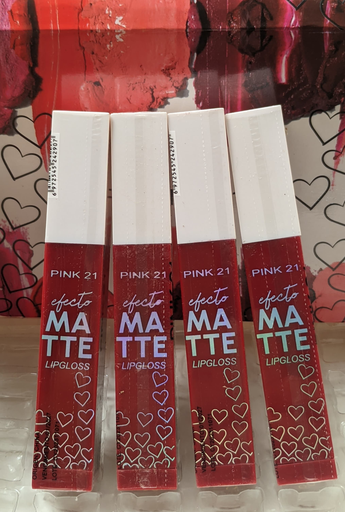 Labial Liquido Tono 9 Efecto Matte Pink 