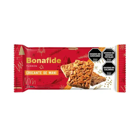 Turrón Crocante Bonafide 80g
