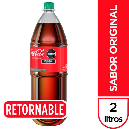 Gaseosa Coca Cola Retornable 2000 cc