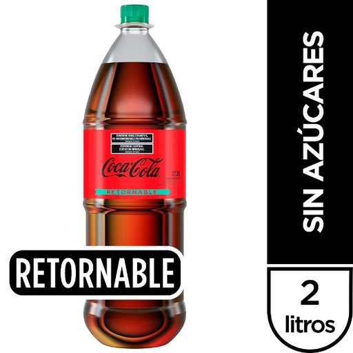 Coca Cola Zero Retornable 2L